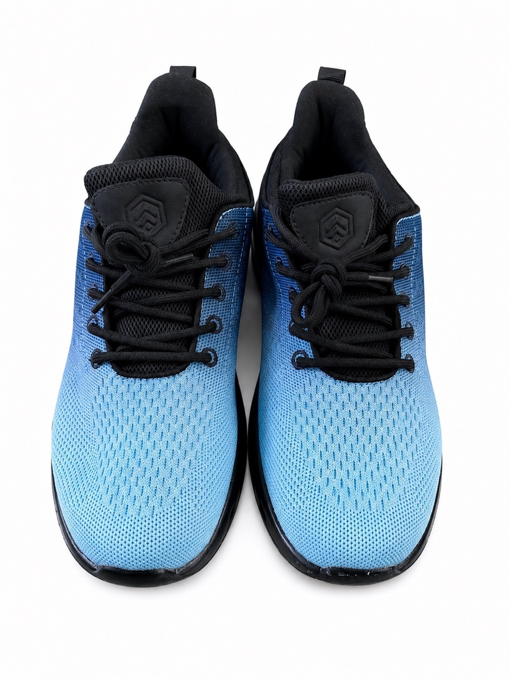 Mens Non Slip Work Shoes Sz 8.5 Waterproof Slip Resistant Sneakers Blue NEW - Picture 2 of 6